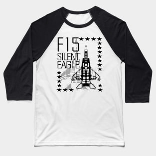 F15 Silent Eagle v2 Baseball T-Shirt